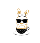 Caramel Rabbit Cino（個別スタンプ：25）