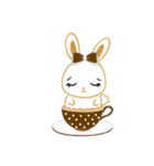 Caramel Rabbit Cino（個別スタンプ：28）