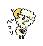 カラフルな可愛い羊のスタンプ（個別スタンプ：25）