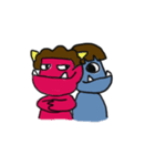 reddy and buly（個別スタンプ：11）