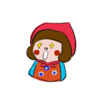 little girl's emotions.（個別スタンプ：6）