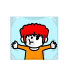 Red-haired boy（個別スタンプ：7）