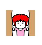 Red-haired boy（個別スタンプ：19）