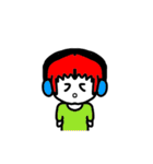 Red-haired boy（個別スタンプ：24）