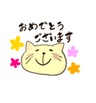 つむりネコと敬語（個別スタンプ：34）