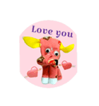 Dogo loves you.（個別スタンプ：2）