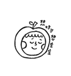 Little Apple boy（個別スタンプ：9）