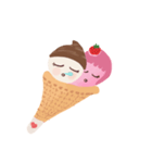 Love and Hate Ice cream（個別スタンプ：6）