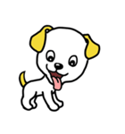Happy puppy Pongponge（個別スタンプ：5）