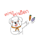 Momo Cute Dog [Thai Version1]（個別スタンプ：20）