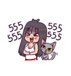 Malee and her cat（個別スタンプ：23）