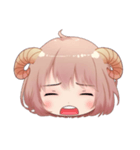 Capricorn face stickers（個別スタンプ：6）