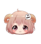 Capricorn face stickers（個別スタンプ：20）