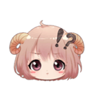 Capricorn face stickers（個別スタンプ：23）