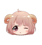 Capricorn face stickers（個別スタンプ：30）