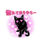 黒猫NOAの日常会話（個別スタンプ：24）