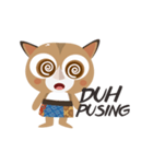 Taru-taru the cute Tarsius（個別スタンプ：6）