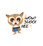 Taru-taru the cute Tarsius（個別スタンプ：8）