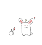 rabbit ouob（個別スタンプ：3）