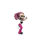 Pinky Girl : Dance（個別スタンプ：8）