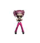 Pinky Girl : Dance（個別スタンプ：11）