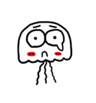 Smart funny jellyfish（個別スタンプ：34）