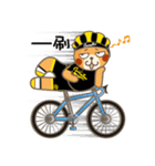 Cyclingtime with Monkey and Bear（個別スタンプ：19）