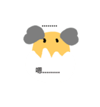 Grey ear bird（個別スタンプ：2）