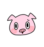 かわいい仔豚ちゃん（個別スタンプ：2）