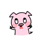 かわいい仔豚ちゃん（個別スタンプ：34）