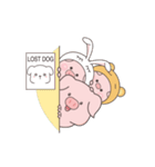 rourou pig(english)（個別スタンプ：1）