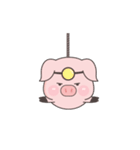 rourou pig(english)（個別スタンプ：7）