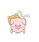 rourou pig(english)（個別スタンプ：21）