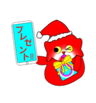 クリスマスのサンタ犬（個別スタンプ：27）