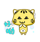 Cute striped cat. CAT175（個別スタンプ：13）