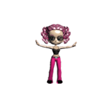 Pinky Girl : Dance 2（個別スタンプ：13）
