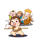 Wukong ＆ friends Journey to the west Eng（個別スタンプ：11）