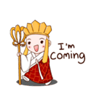 Wukong ＆ friends Journey to the west Eng（個別スタンプ：21）