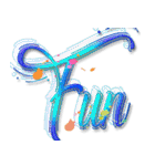 colourful eng word（個別スタンプ：40）