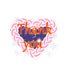 Collection of thank you（個別スタンプ：9）