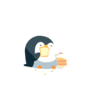 Daily of Penguin and Seal 01（個別スタンプ：13）