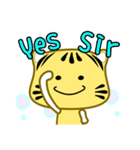 Cute striped cat. CAT176（個別スタンプ：10）