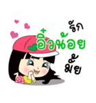 My name is Ewnoy : By Zari（個別スタンプ：22）