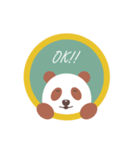 cute panda sticker~（個別スタンプ：1）