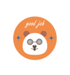 cute panda sticker~（個別スタンプ：4）