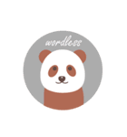 cute panda sticker~（個別スタンプ：8）