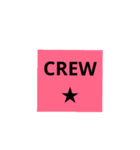 star airlines(pink)（個別スタンプ：1）