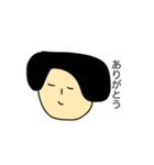 髪多い系。男子（個別スタンプ：10）