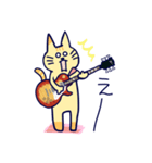 ギターと猫2（個別スタンプ：2）