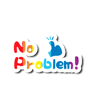 Colorful Text Stickers. 04（個別スタンプ：16）